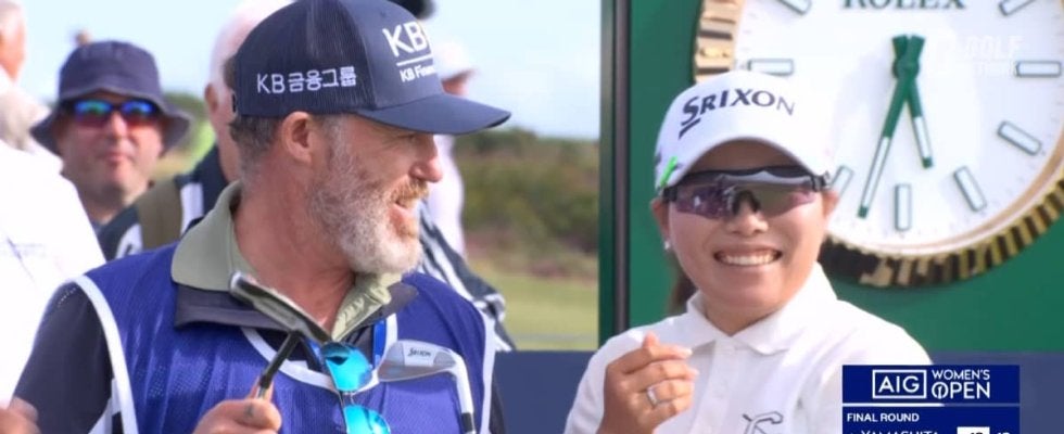 【動画】勝みなみは3つ伸ばして2位　4番ではグリーン外からパターでねじ込んでナイスパーセーブ