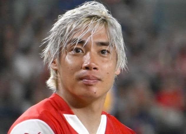 伊東純也　ユニフォーム　ゲンク　M L 日本代表　サッカー サッカー 日本代表MF伊東純也が3年ぶりゲンク復帰 移籍金5億