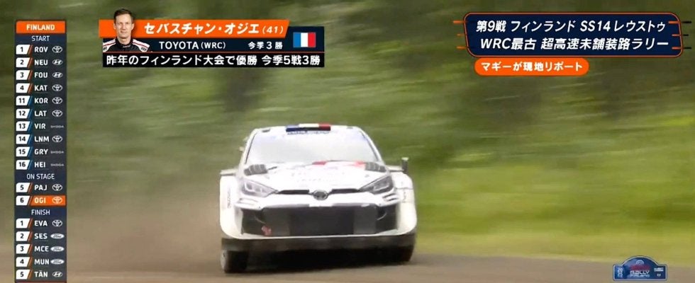 世界最速のGRヤリスが「かなり横向いてます」 41歳“生ける伝説”の“神業ドリフト”に解説者も驚き