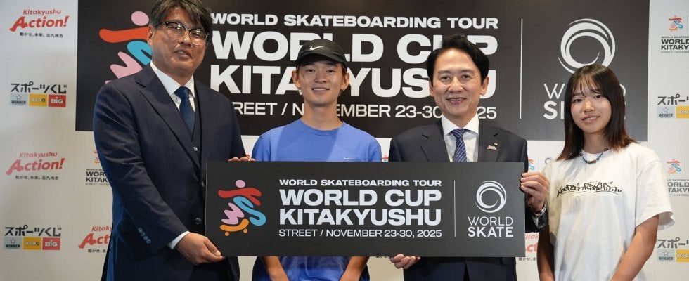 “アーバンスポーツの聖地”福岡県北九州市で、世界最高峰のスケートボードの大会「ワールドスケートボードストリート2025 北九州」がこの秋開催！