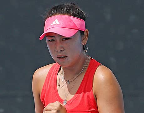  穂積絵莉が柴原瑛菜破る番狂わせ 