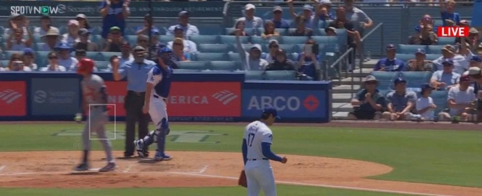 大谷翔平、自ら逆転弾→次のイニングで奪三振ショーで“静かなガッツポーズ”が思わず飛び出す…圧巻投球にファンも興奮「ほんとすげぇなぁ…」