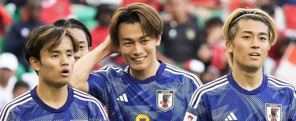 日本代表FW上田綺世の美人モデル妻、山脈ヘア＆韓国美女メイクで“別人級”激変！夫から“謎コメント”も｢本当に女神です｣｢透明感凄すぎる｣