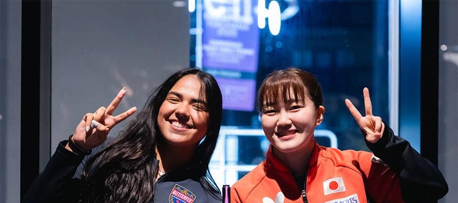 【サイン会】超楽しそう！大藤沙月＆A.ディアスがファンと交流｜WTTチャンピオンズ横浜2025 