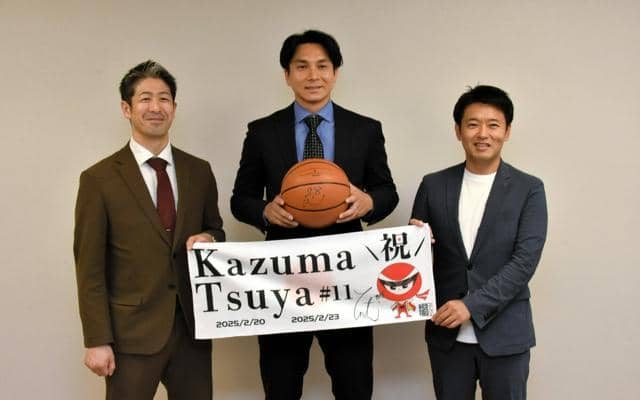 両耳に補聴器　バスケ日本代表の津屋選手「突き進めば壁越えられる」