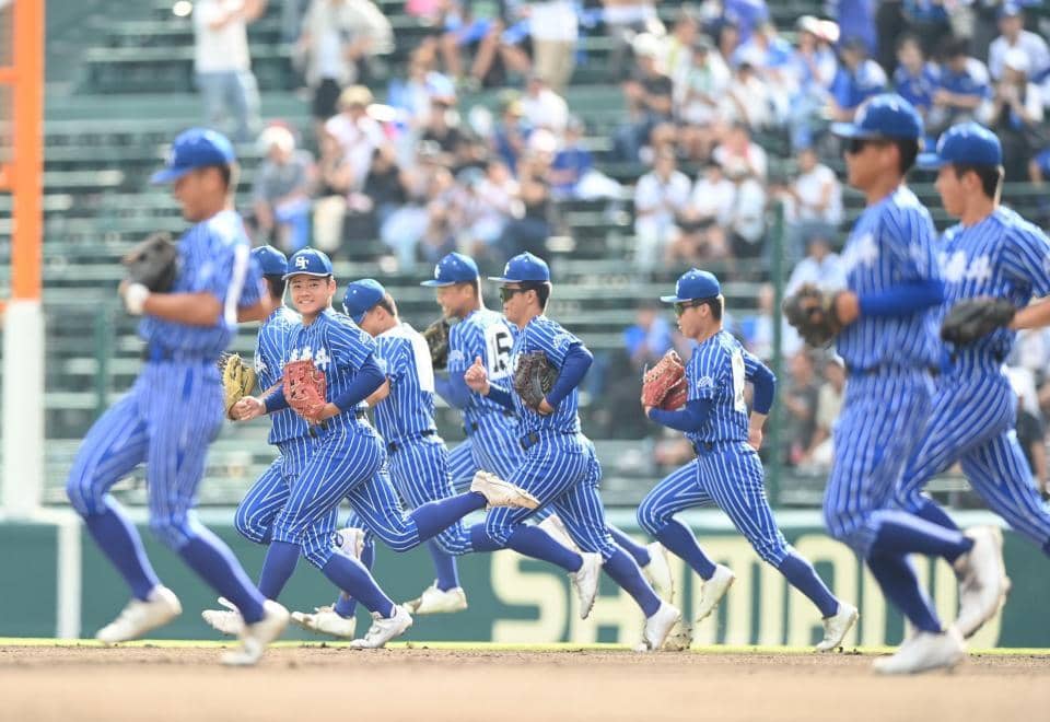 Ti-KEDA様　佐賀北高校　ユニフォーム 甲子園】青藍泰斗のさわやかブルーユニホームが話題
