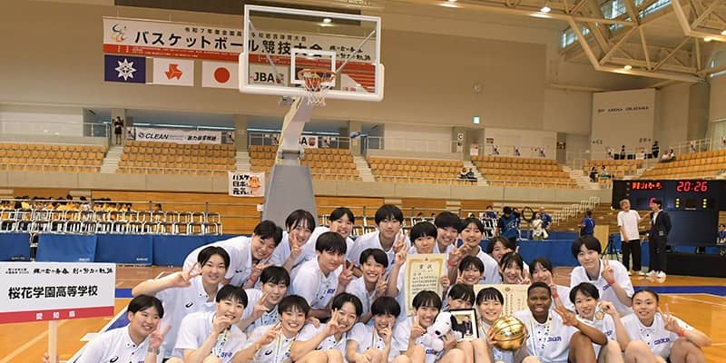 【U18日清食品トップリーグ2025】桜花学園「ディフェンスから走るバスケで優勝を狙う」