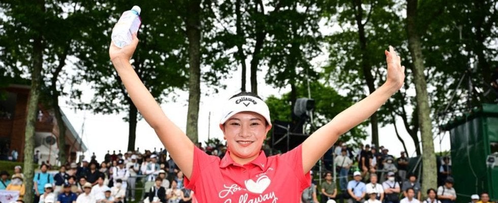 河本結、逆転の今季初Vは「不思議な優勝だった」　明治製品10年分の副賞は「寄付したい」