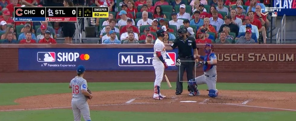 今永昇太の「今の表情見た？」 まさかの判定に「わーおwストライク」現地実況も和ませた一幕「笑今永も、びっくり」