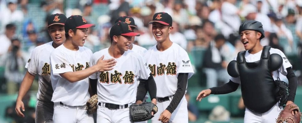 創成館右サイドの先発・奥田が6回ノーヒット「相手を研究してきた」、森下も無失点で完封リレー【25年夏甲子園】