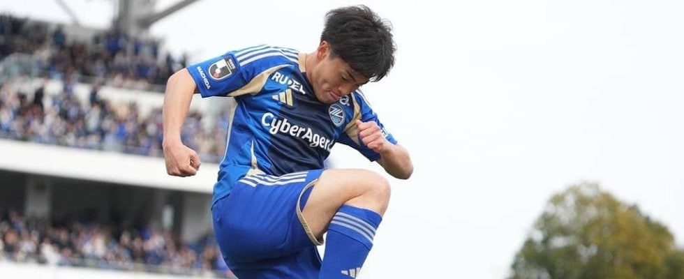 ｢えぐない？｣J1町田MF相馬勇紀が放った首位撃破の美しい弧を描くゴラッソ弾に脱帽！｢なんなのこの絶品ミドル｣｢やっぱり代表レベルだ｣の声