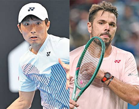 野口莉央 ワウリンカにストレート負け