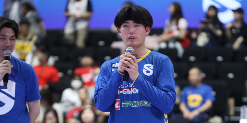 B1滋賀が地元出身の梶原悠真をユース育成特別枠で登録…「武器である3Pを決められるよう」