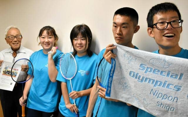 知的障害者のバドミントン競技会、彦根で10月に　参加費CFで募る