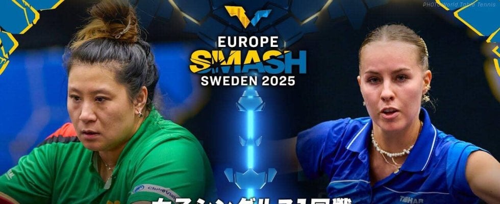 【女子シングルス1回戦】シャオ・ジエニー vs カウフマン｜ヨーロッパスマッシュ スウェーデン2025
