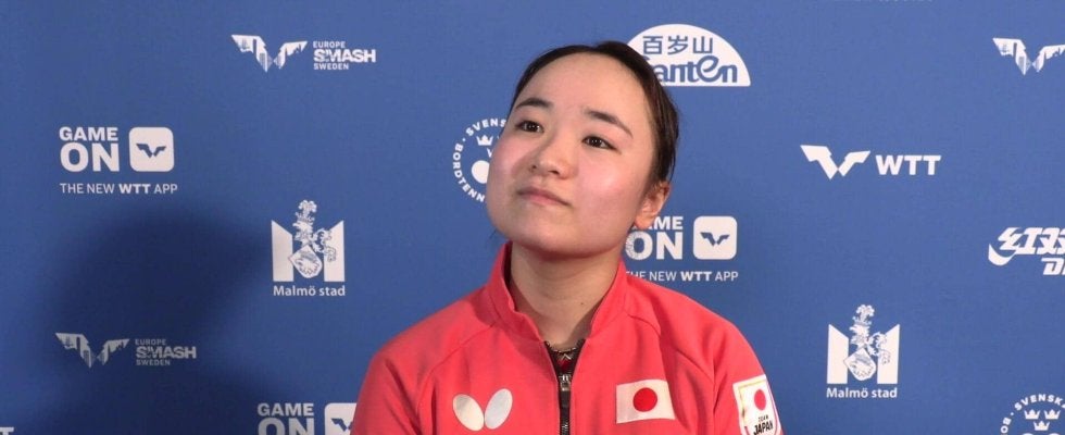 ベスト16進出の伊藤美誠 3回戦の相手は「小学生の時以来なのですごく楽しみ」【卓球 ヨーロッパスマッシュ】