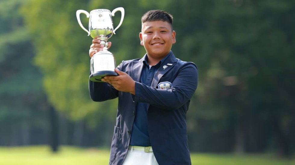 高浦維吹、リベンジ成功で「めっちゃ嬉しい」　次の目標はダンロップフェニックス出場