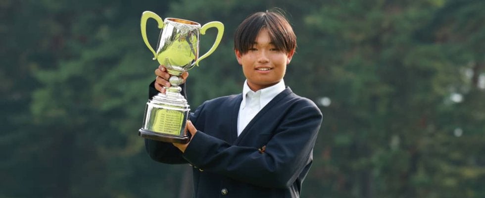 道上嵩琉が高校初年度V「まさか優勝できるとは」　外岩戸晟士とのプレーオフ制す