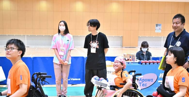 中学生が日本ボッチャ協会のお仕事を体験！