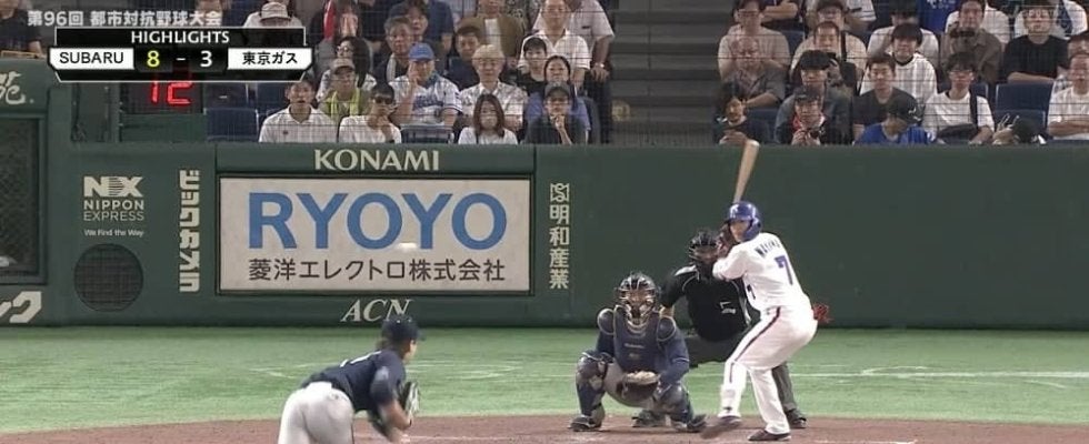 SUBARU、技巧派左腕・八野田龍司の好投と集中打で東京ガスに勝利。都市対抗野球大会