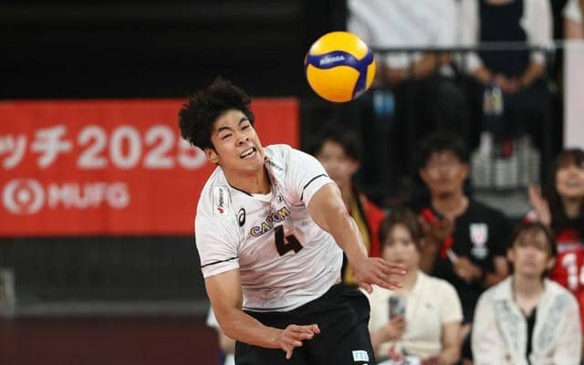 宮浦健人、改良したサーブで得点量産　バレー男子、ブルガリアに快勝