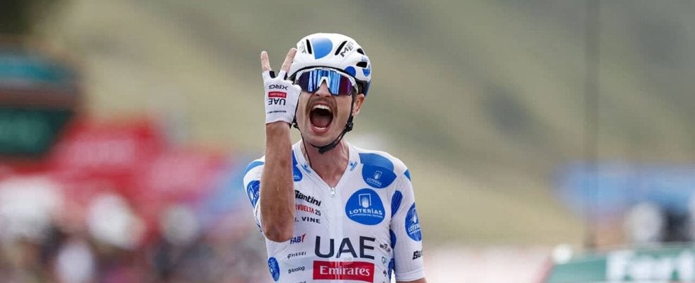 ジェイ・ヴァイン、区間2勝目で歓喜の咆哮！ヴィンゲゴーは3度目のマイヨ・ロホ奪還｜ブエルタ・ア・エスパ－ニャ2025 レースレポート：第10ステージ