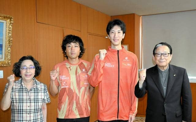 世界陸上出場の赤松選手「気持ち上げて跳ぶ」　出身の岐阜大で抱負