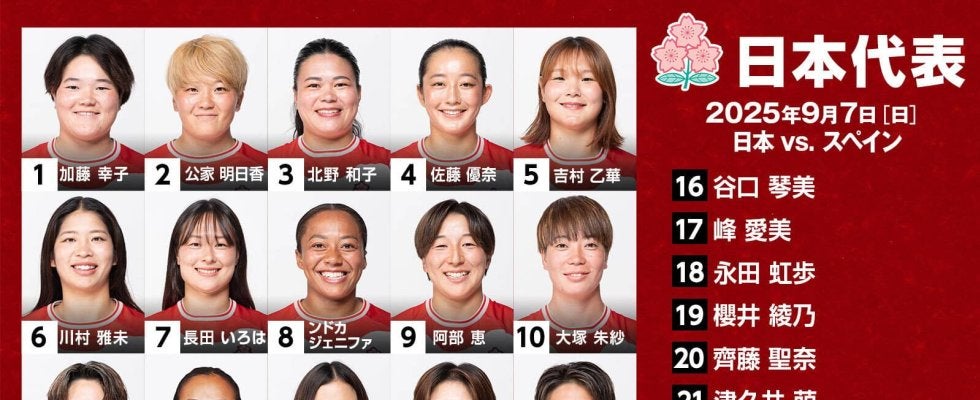 サクラスタンダードを示し、今W杯初勝利へ。スペイン戦に勝ち、集大成を示す。