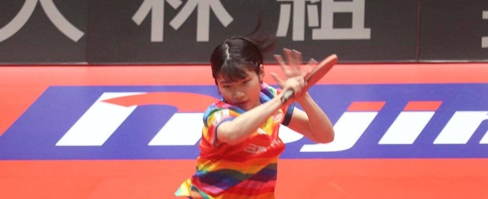 “中学生Tリーガー”村松心菜が見せた大器の片りん　エース起用で見せたラリー力、大嶋監督も成長期待「重さを感じてもらえる選手」【Tリーグ】