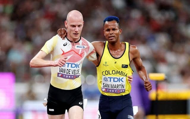 3000m障害で肩組みゴール　「ポジティブに覚えてくれるかな」