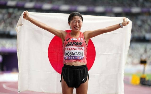 女子マラソンで小林香菜が7位入賞　優勝はジェプチルチル　世界陸上