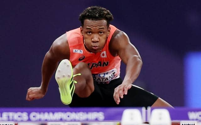 村竹ラシッド5位、男子110m障害で日本初メダルならず　世界陸上