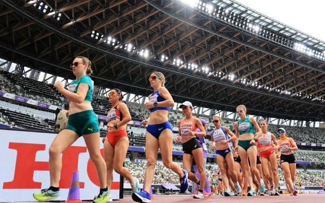 藤井菜々子が銅メダル、日本勢初　世界陸上の女子20キロ競歩