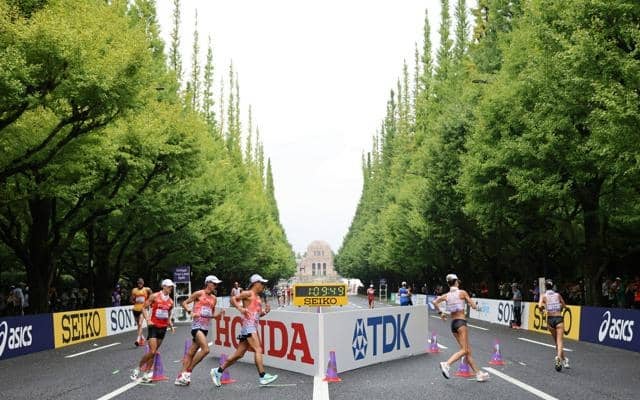 吉川7位入賞、丸尾9位　山西は警告3回で28位　世界陸上男子競歩