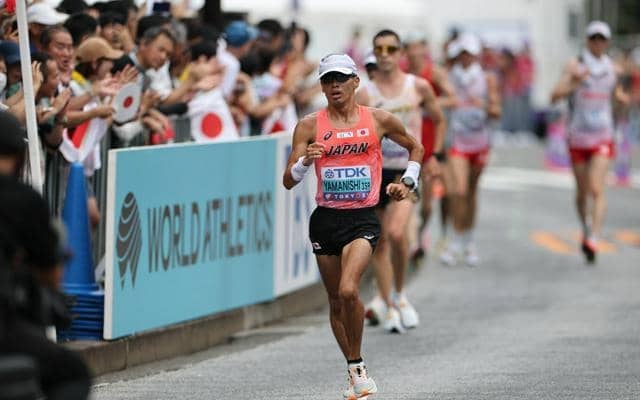 競歩のルールとは　世界記録持つ山西「レッドカード」で28位に沈む