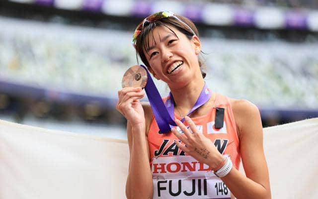 女子20キロ競歩で藤井が銅　山西は警告が響き28位　世界陸上
