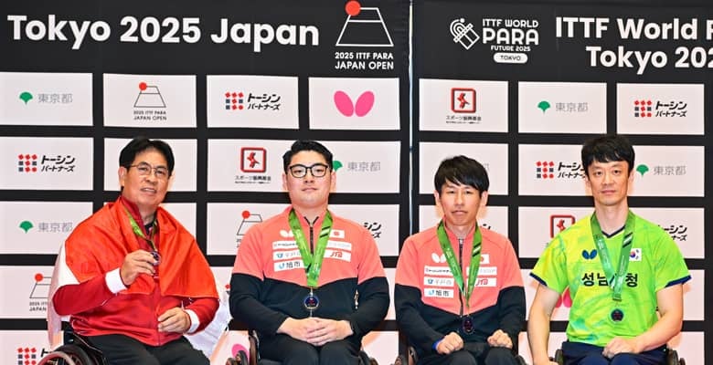 世界ランキング１位の七野が優勝！ パラ卓球はロサンゼルスでメダル獲得を目指す