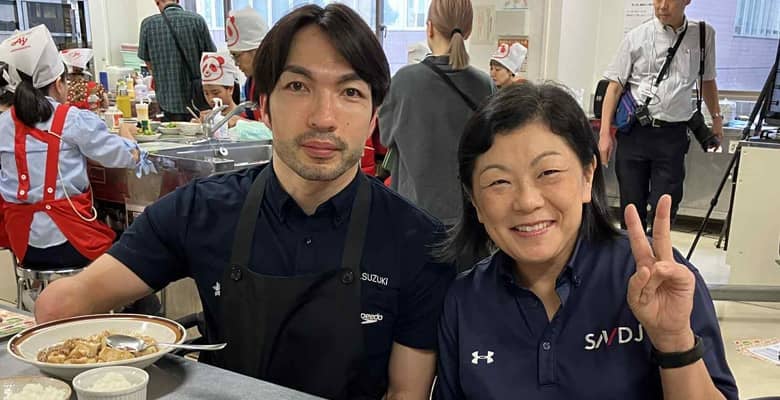 未来のトップアスリートも真似したい！ 水泳・金メダリスト鈴木孝幸を支える食事術