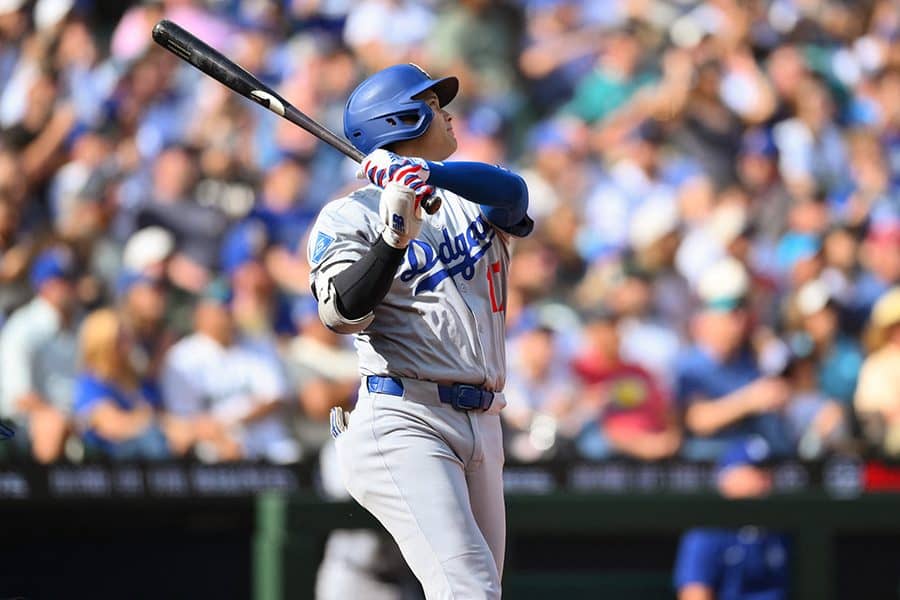 大谷翔平、最終戦で自己新55号 HR王逃すもMVP濃厚…55本102打点、1勝