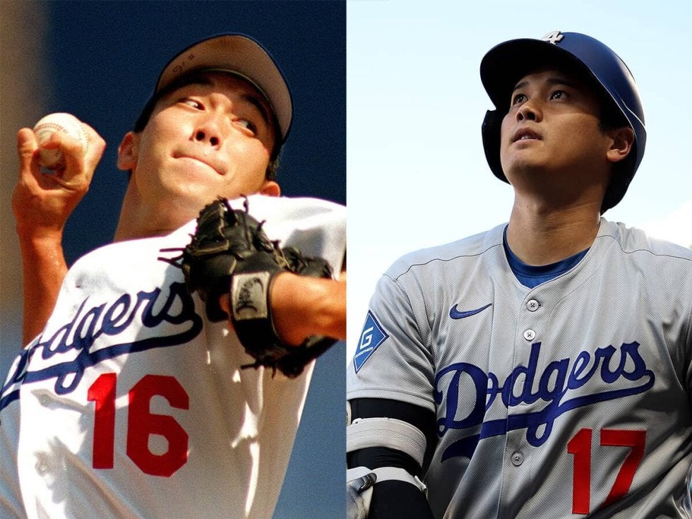 野茂英雄と大谷翔平 「共通点は」 元チームメートで現ドジャース