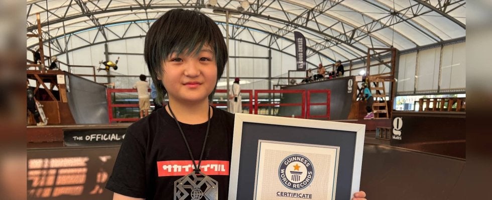 小学5年生の河上恵蒔 X Games男子史上最年少のメダリスト 4つ目のギネス世界記録™を樹立 「最年長でもギネス世界記録を取りたい」
