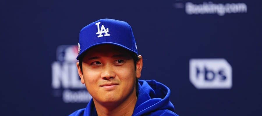 大谷翔平、敵地で珍回答炸裂「毎回思ってます」　アメリカンな発言に“相棒”もニッコリ