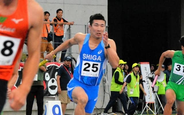 桐生だ！落合だ！　これぞ世界の走り　国スポ陸上に滋賀出身の2選手