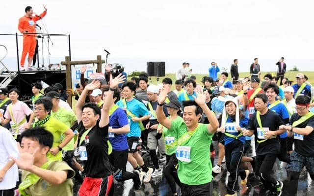 「やればできる！」　FBCリレーマラソン、3500人が疾走　福井