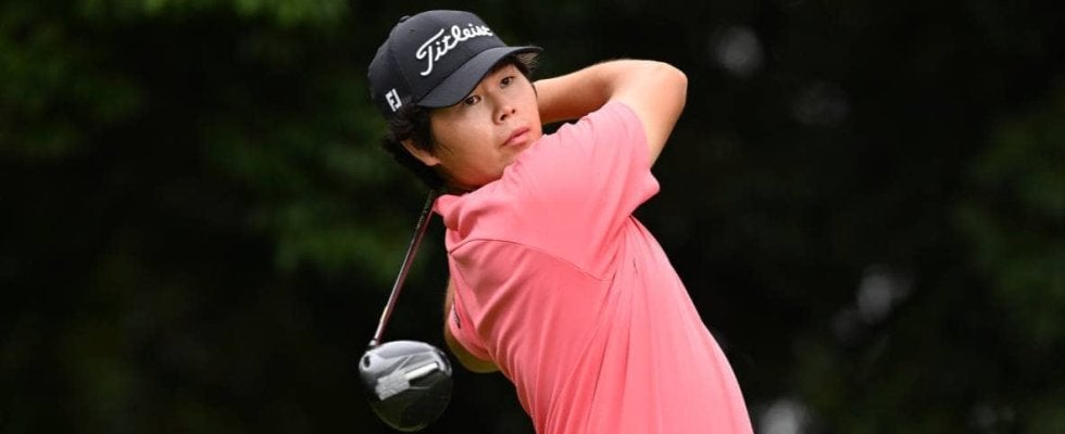 下家秀琉がツアー初優勝　次戦の日本オープンに向け「弾みをつけたいと思って頑張った」