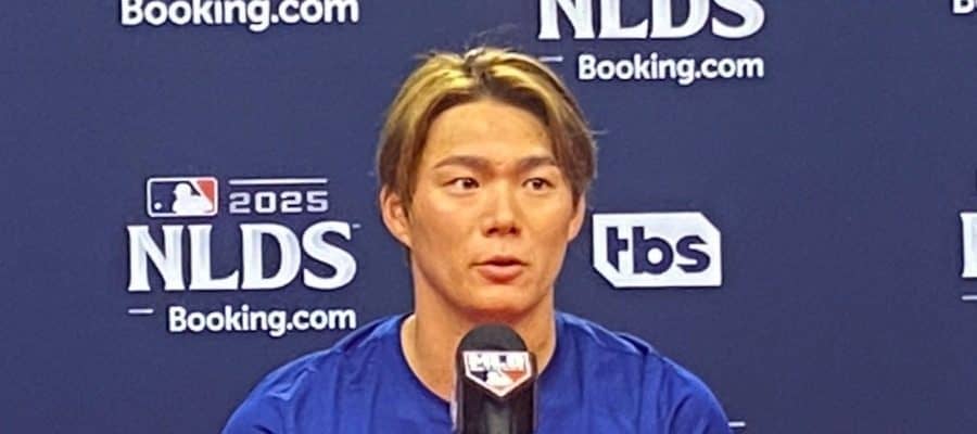 山本由伸、佐々木朗希は「いい仕事をしている」　“守護神”を称賛「いい顔」