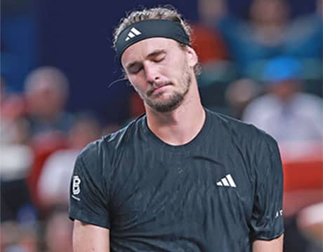  ズベレフ 同じ相手に2連敗 