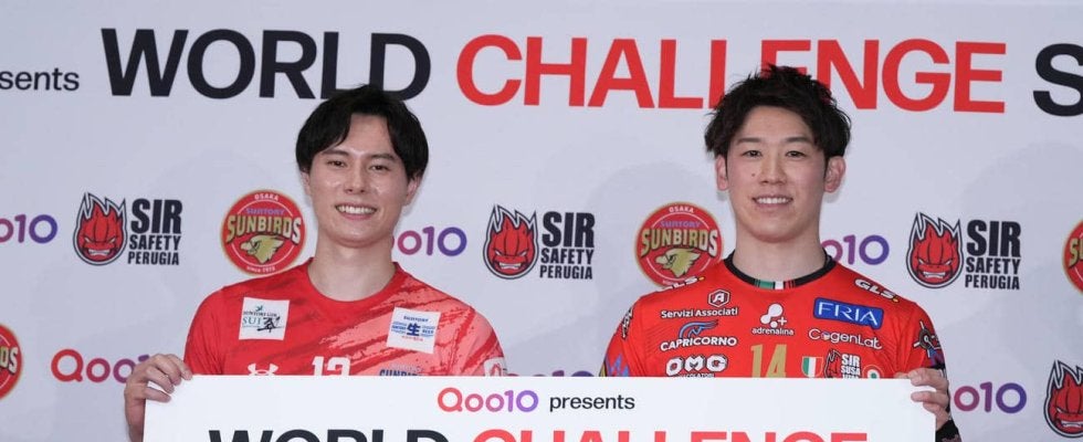 【バレー】バレー男子日本代表の顔が激突！　サントリー高橋藍がペルージャ石川祐希と直接対決