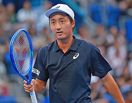 望月慎太郎 快勝で初戦突破