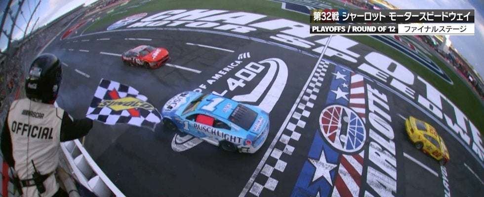 ウソだろ…全米熱狂レース「バックでゴール」の劇的結末 「凄い画だ」「とんでもないドラマ」放送席も思わず興奮